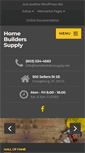 Mobile Screenshot of homebuilderssupply.net